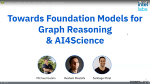 TILOS Seminar: Towards Foundation Models for Graph Reasoning and AI 4 Science