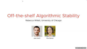 TILOS Seminar: Off-the-shelf Algorithmic Stability