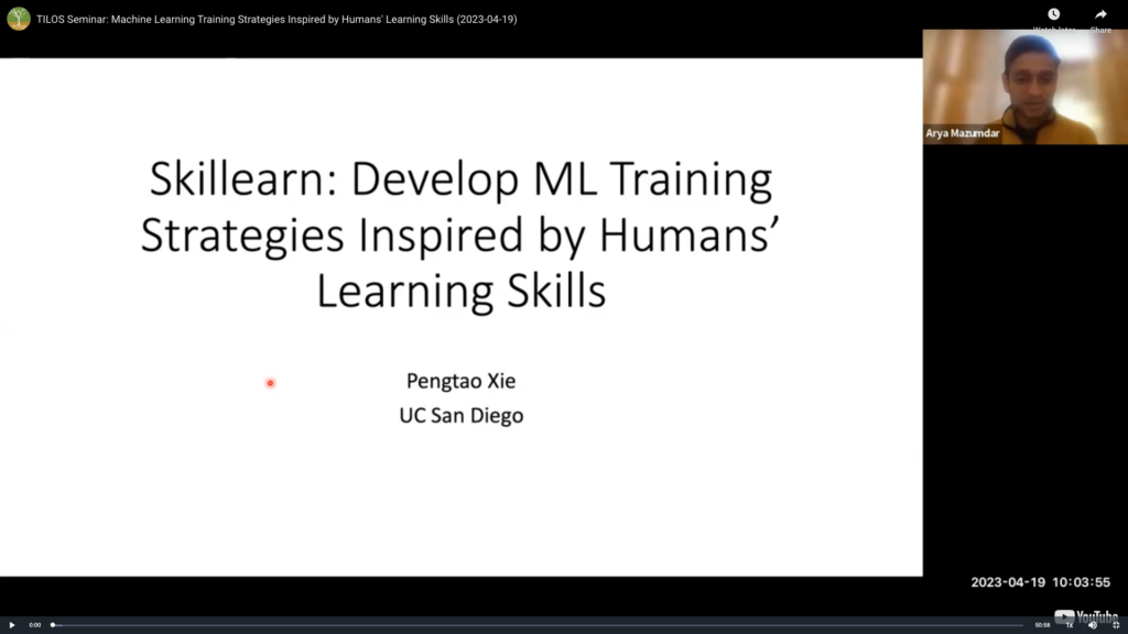 TILOS Seminar: Machine Learning Training Strategies Inspired by Humans ...