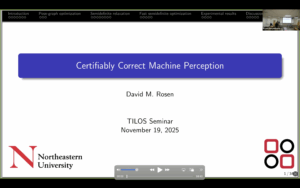 TILOS Seminar: Certifiably Correct Machine Perception